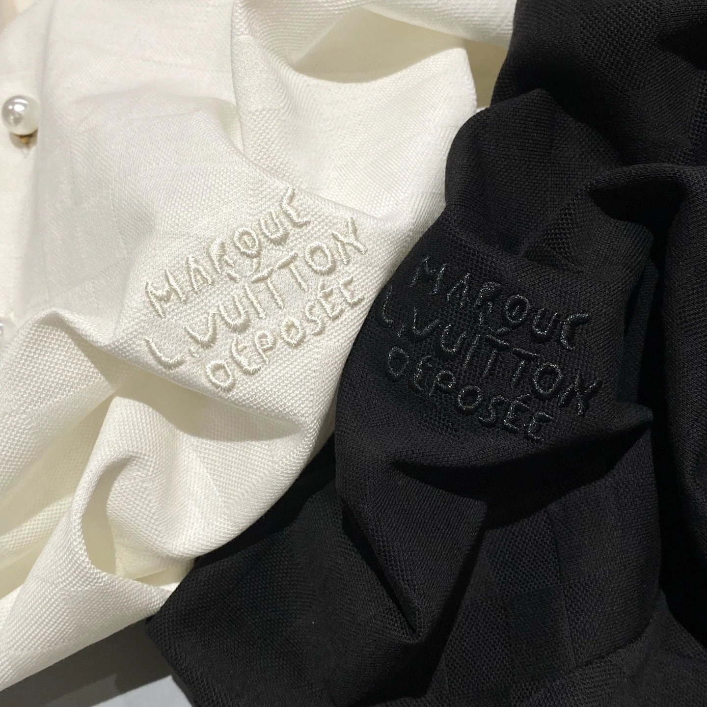 wg.luxury- 8V Damier embroidery Polo 2Colour item:E-F361G1018-2